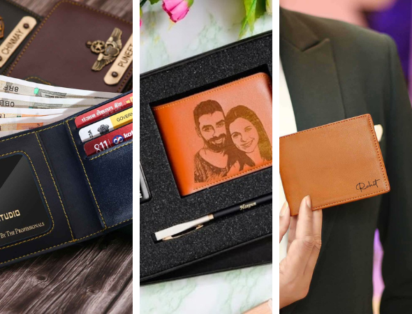 Need a perfect gift idea for him? Pick a customized wallet