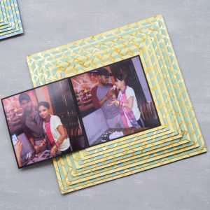 Personalized Handcrafted Pyramid Photo Album