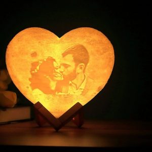 Personalized 16 Colors 3D Heart LED Lamp With Remote