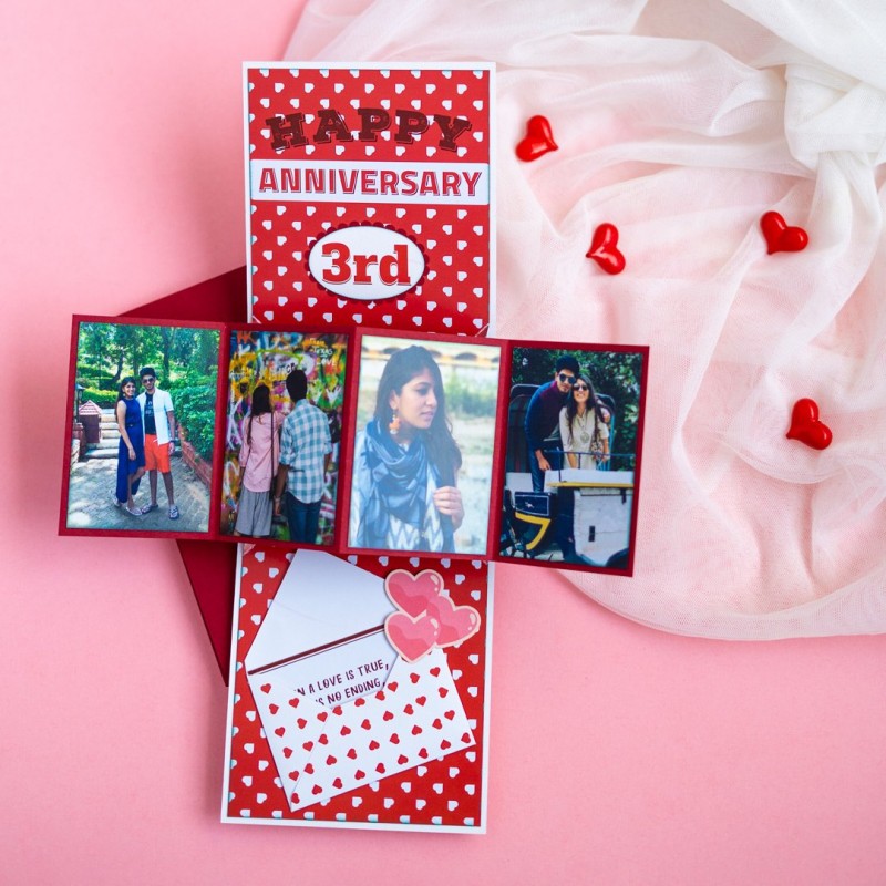 Personalized Twist Pop Up Greeting Card