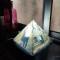 Eye Catching Pyramid Tabletop Lamp