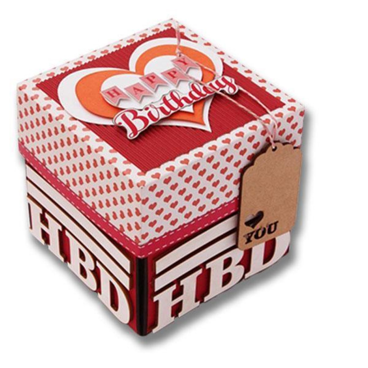 Personalized Classic Love Explosion Box