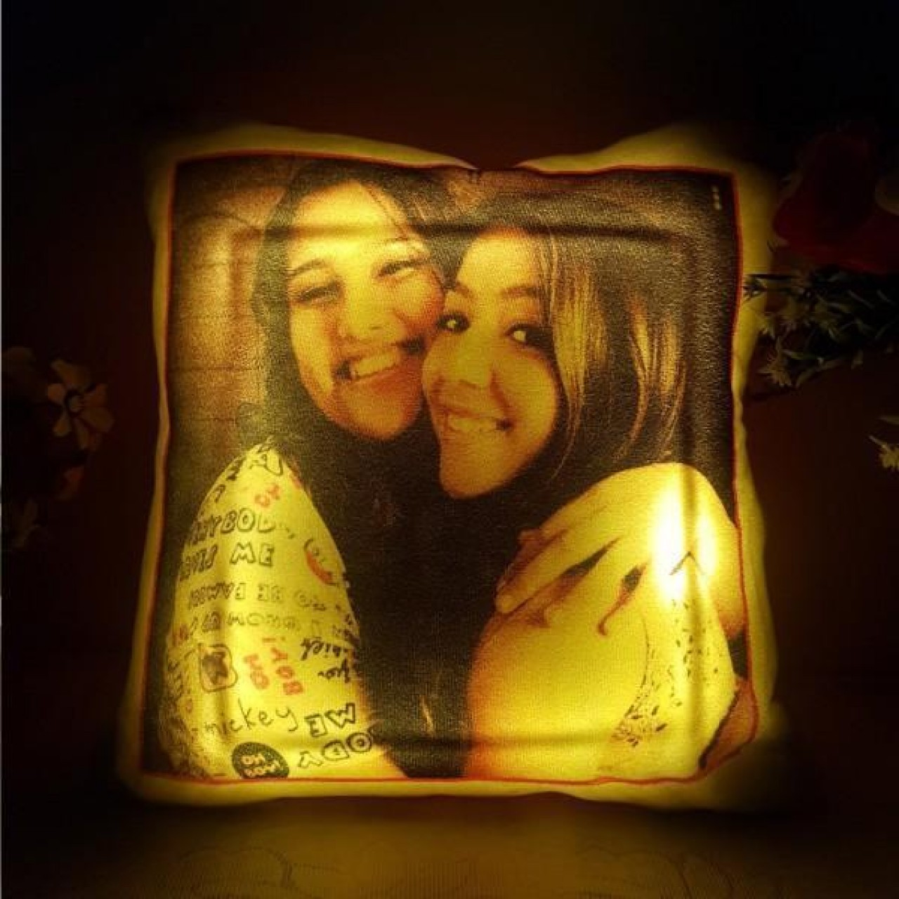 Customized Led Cushion | Gift for Anniversary Birthday