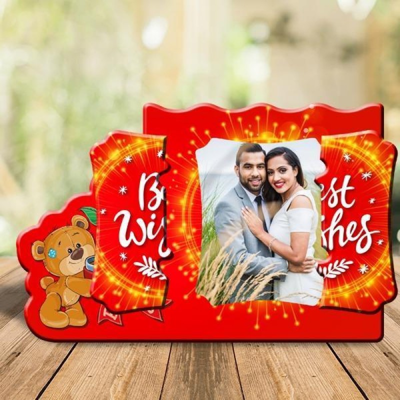 Best Wishes Magnetic Photo Frame