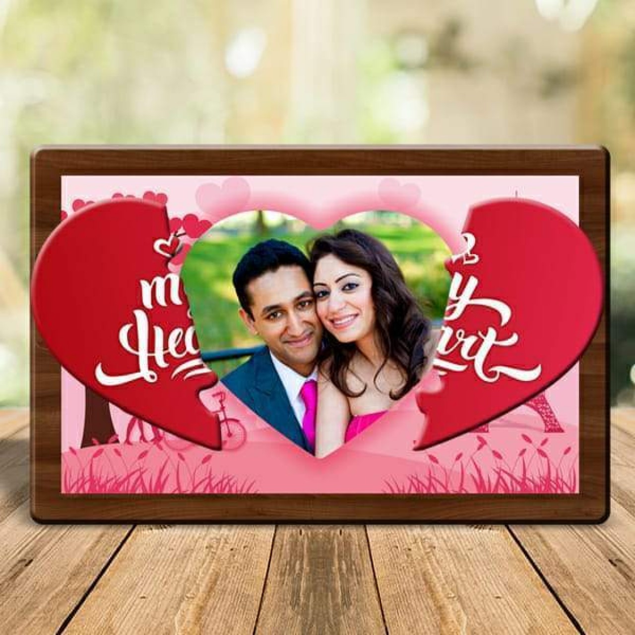 My Heart Magnetic Photo Frame
