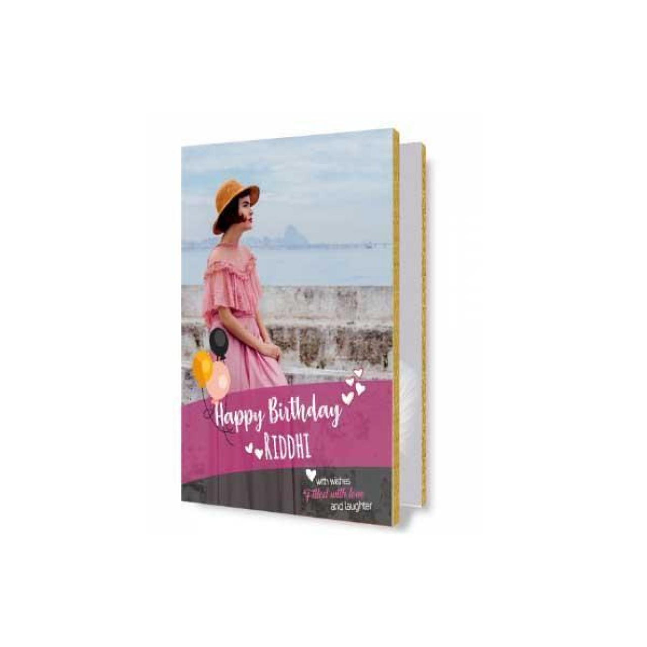 Birthday Audio Greeting Card Pink