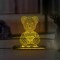 Teddy acrylic 3D lamp