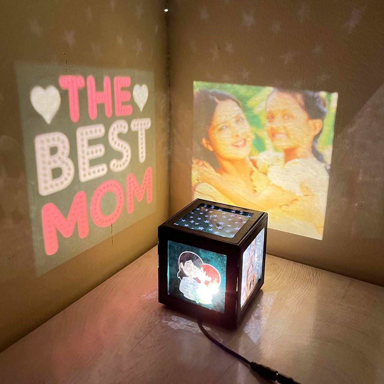 Mother's day photo shadow box
