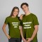 Husband & Wife Relation Journey Cotton T-Shirts For Couples