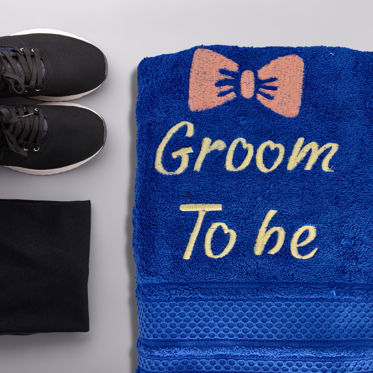 Personalized Groom To be Cotton Towel For Him
