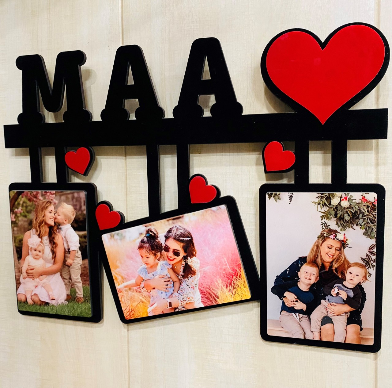 Persoanlized Maa Wooden Wall Frame