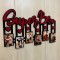 Personalized Super Bro Wooden Wall Frame
