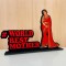 Personalized World Best Mother Wooden Table Frame