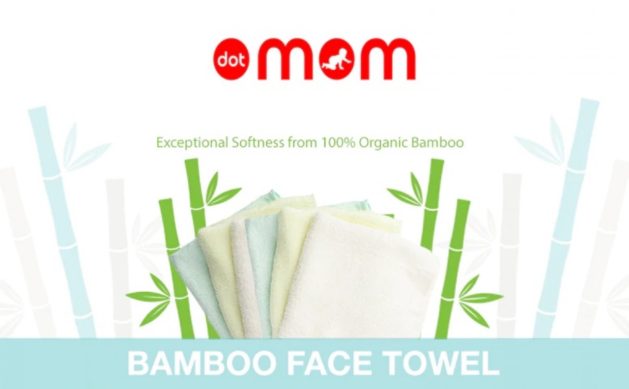 Organic Bamboo Hand & Face Towel (Set of 3)