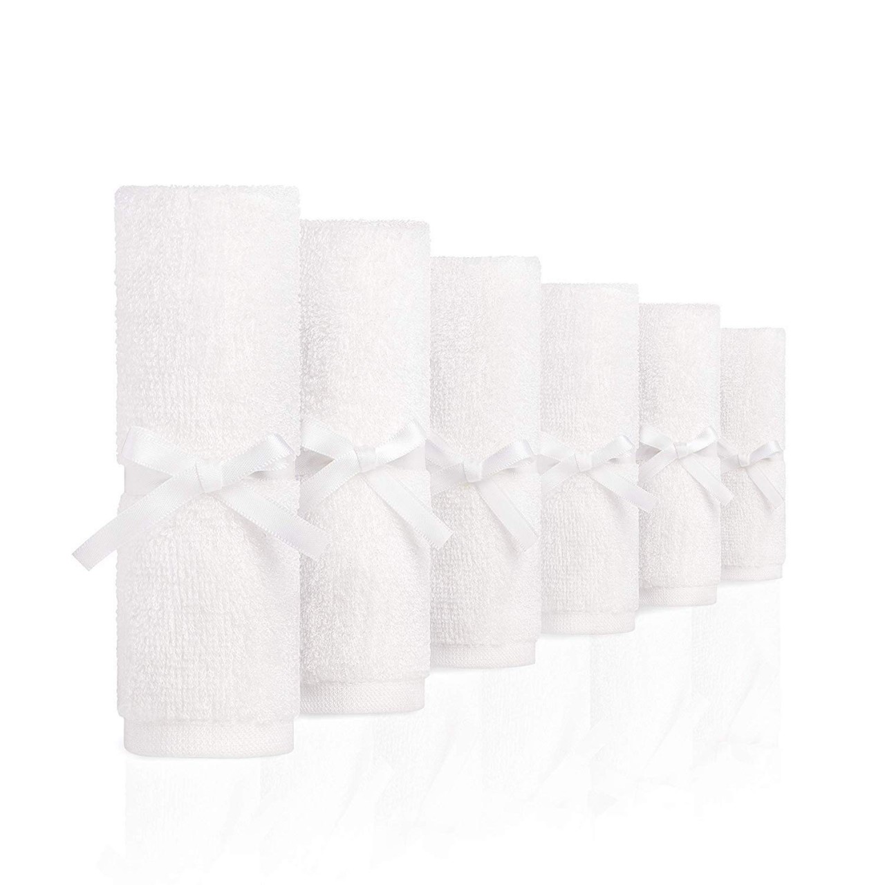 Organic Bamboo Washcloth/Face Towel (Set of 6)