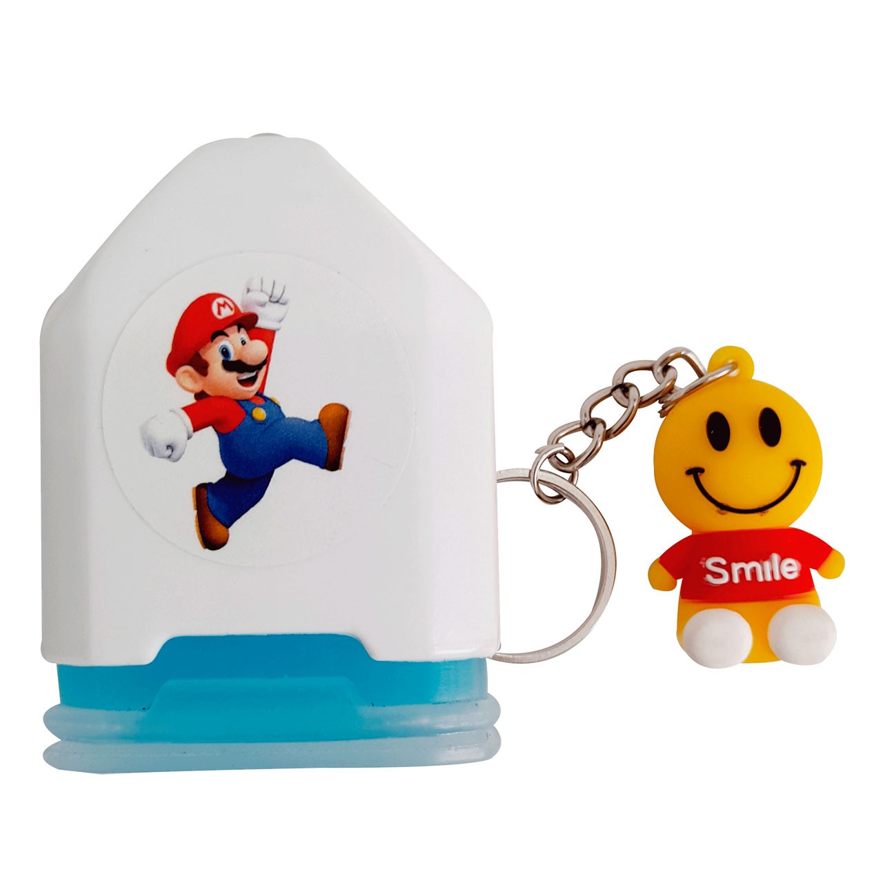 Super Mario Keychain Sanitizer For Kids