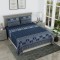 Exclusive Cotton Blue Jharoka Bedsheet