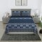 Exclusive Cotton Blue Jharoka Bedsheet