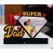 Personalized Super Dad Table Photo Frame
