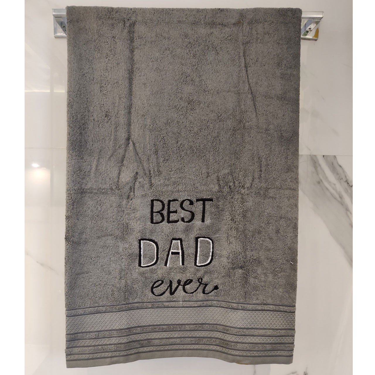 Best Dad Ever Cotton Towel For Him