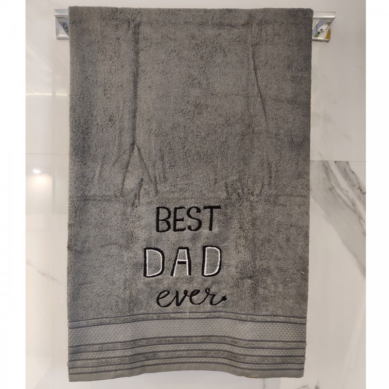 Best Dad Ever Cotton Towel For Him