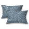Classic Cotton Blue Floral Stripes Bedsheet