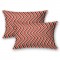 Classic Cotton Red Floral Stripes Bedsheet
