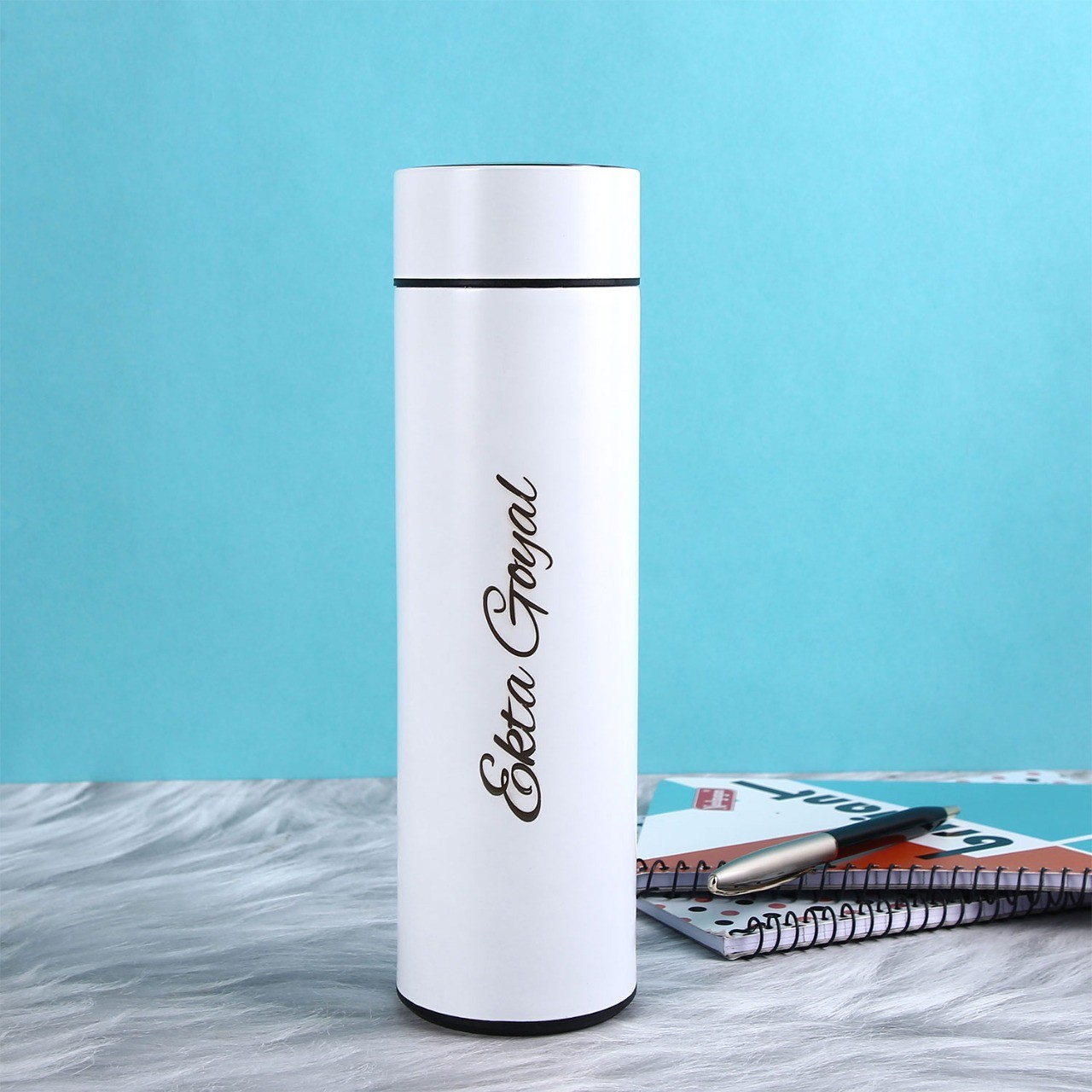 Personalized Temperature Bottle With Smart Led Display