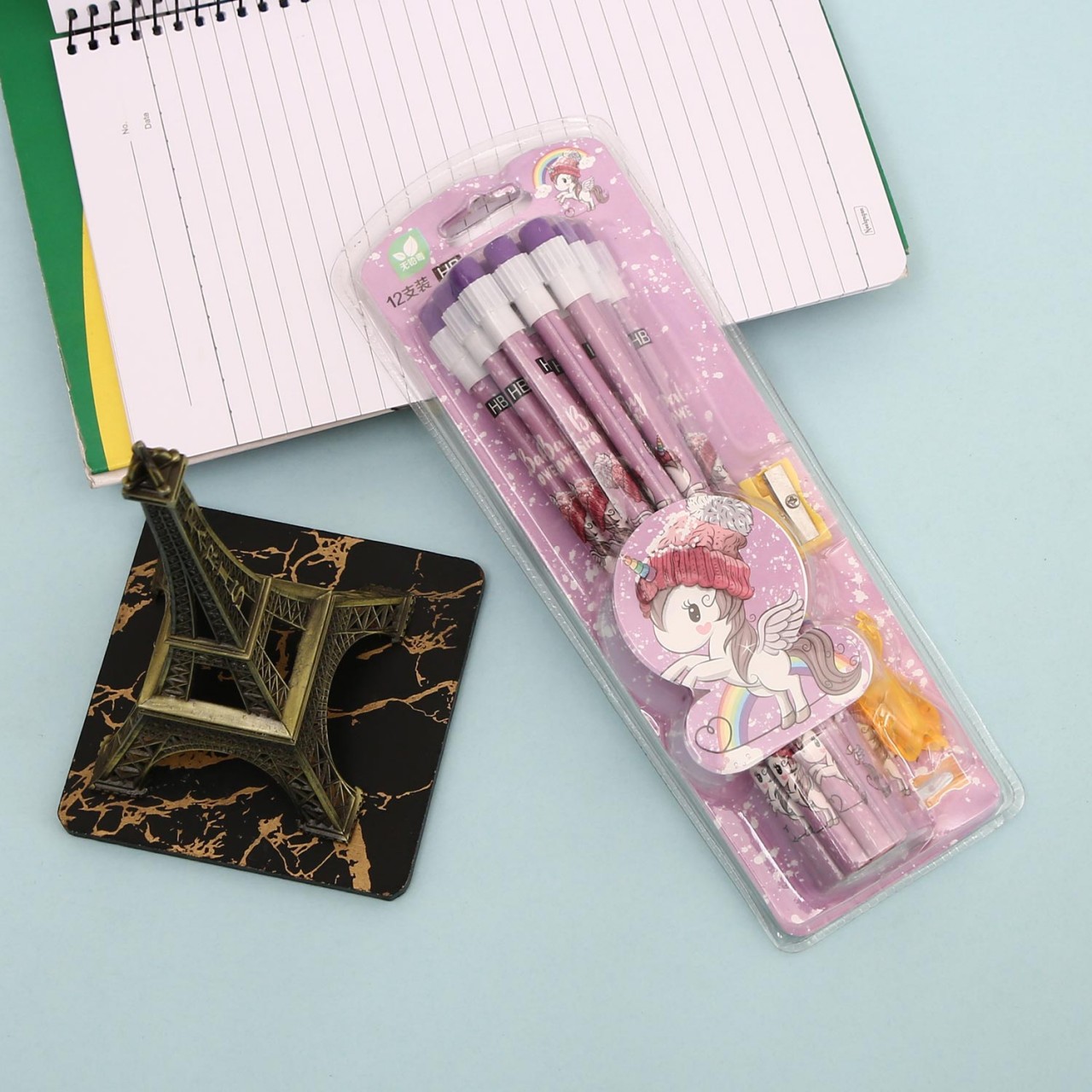 Unicorn Pencil Set - Pack Of 12