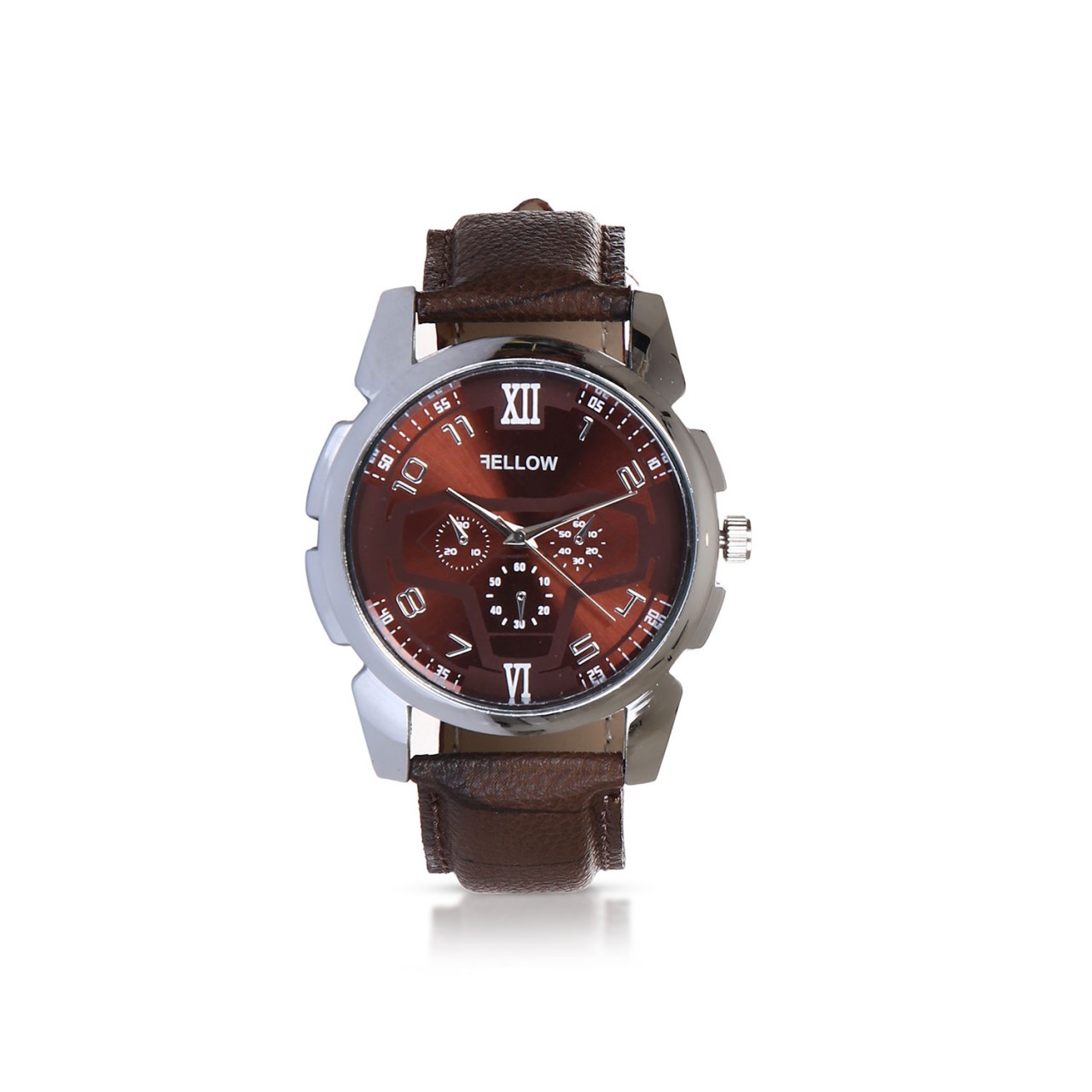 Brown Dial Analog Watch For Men