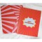 Personalized Raksha Bandhan Greeting Card - Orange