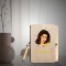 Personalized Picture Wooden Cover Diary With Pen