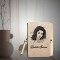 Personalized Sketch Wooden Cover Diary With Pen