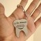 Personalized Dentist Keychain With Name