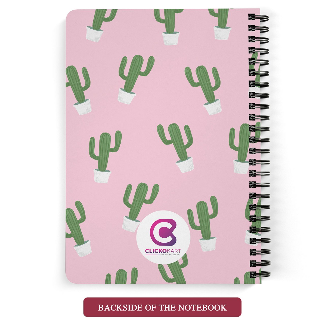 Personalized Cactus Caught Notebook (Soft Cover)