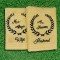 Personalized Couple Towel For Husband & Wife With Names