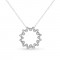 Ella Silver Bubble Twist Pendant