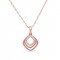 Willa Rose Gold 3 Layer Pendant