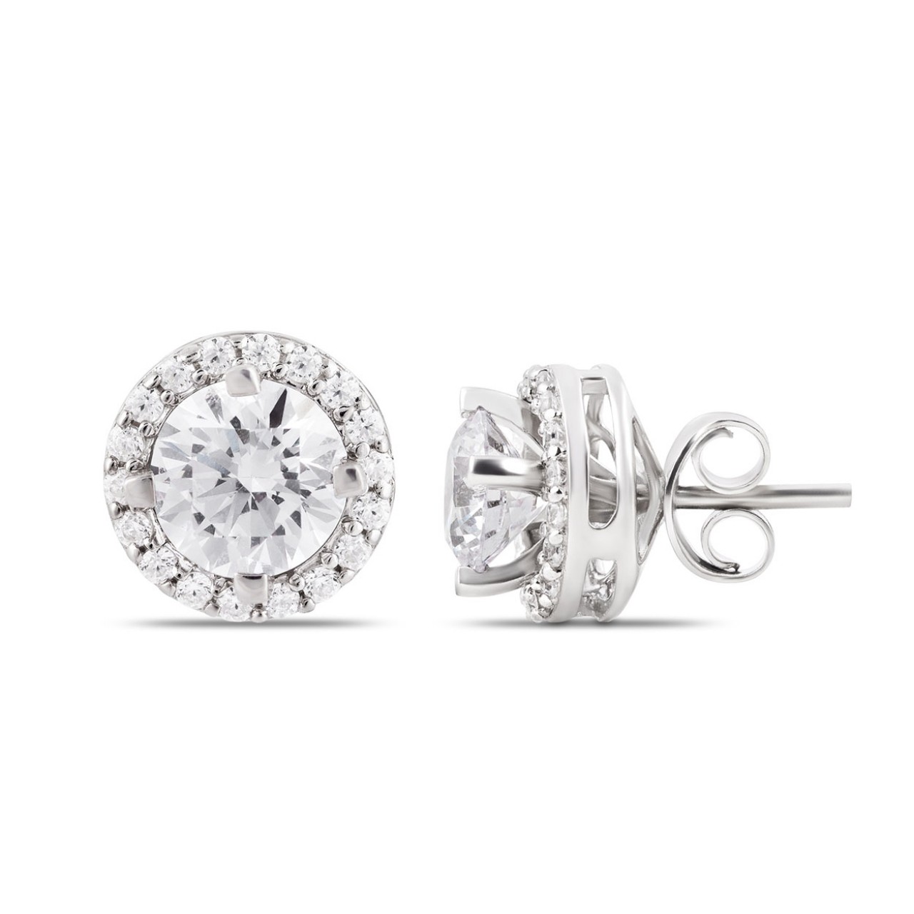 Stella Silver 2 in 1 Detachable Earrings