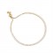 Kira Silver Gold Tennis Bracelet
