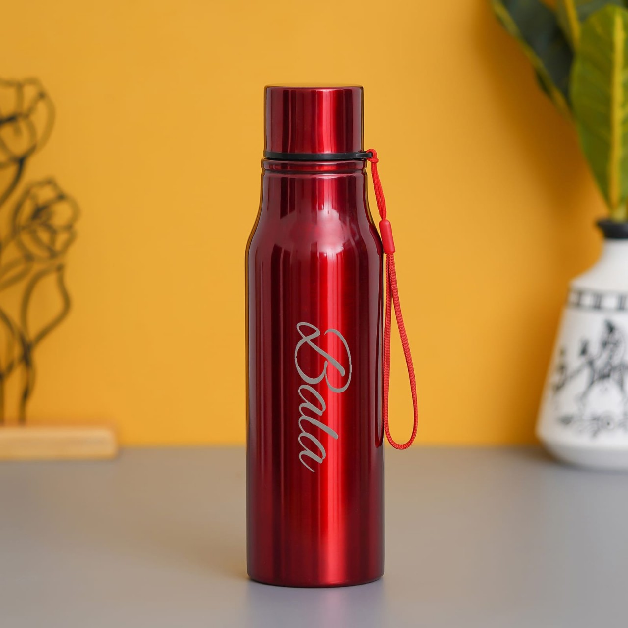 Personalized Stainless Steel Water Bottle - 500ML