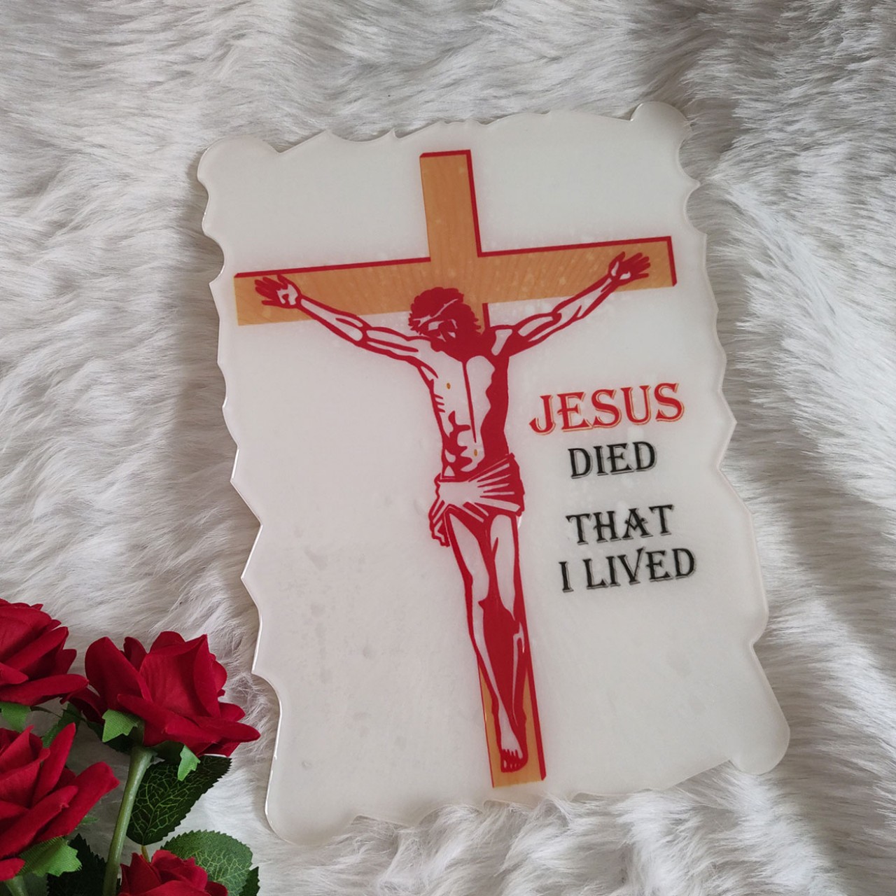 Jesus Died That I Lived Wall Frame