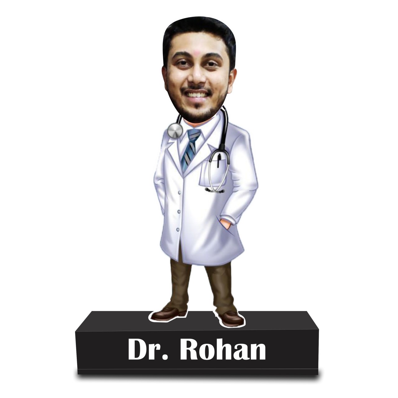 Personalized Doctor Caricature For Male