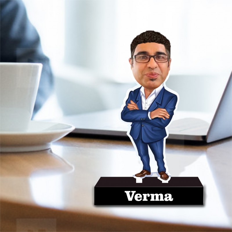 Personalized Business Man Caricature
