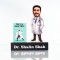Personalized Male Doctor Caricature With Pen Stand