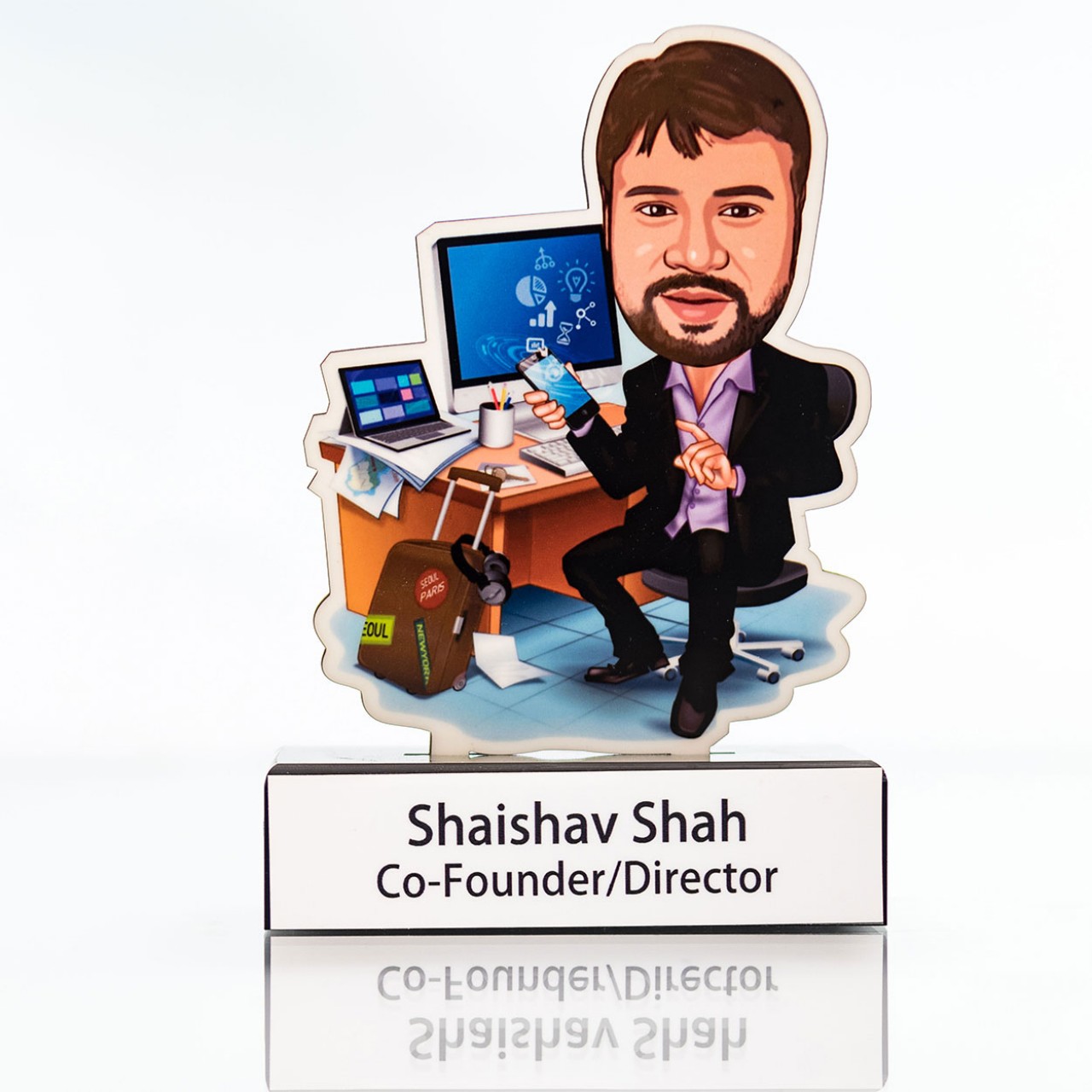 Personalized IT Toony Boss Caricature