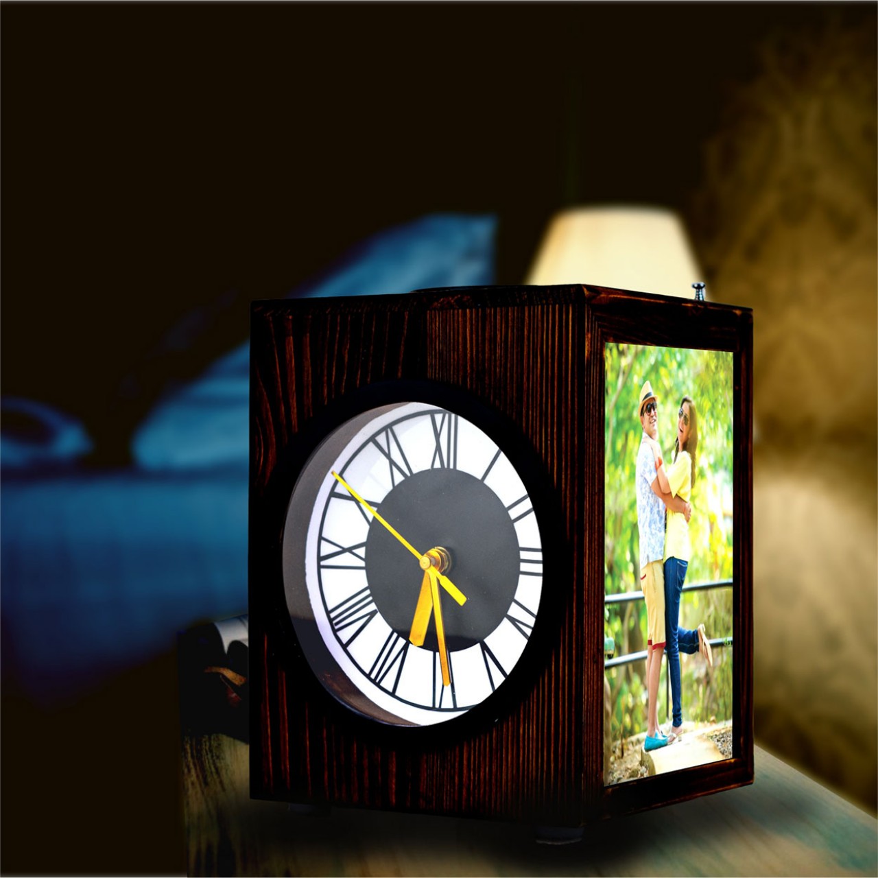 Personalized Harmony Photo Lamp With Music