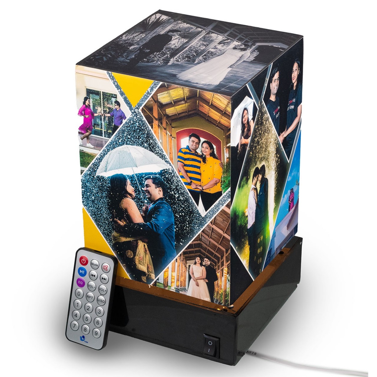 Personalized Yaadein Rotating Lamp With Music