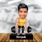 Personalized Body Builder Caricature