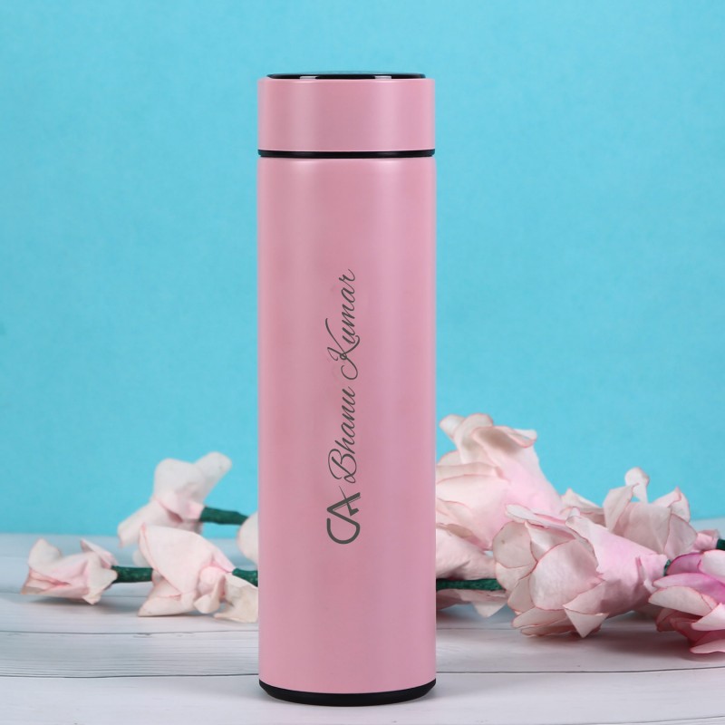 Smart Temperature Bottle For CA - Pink